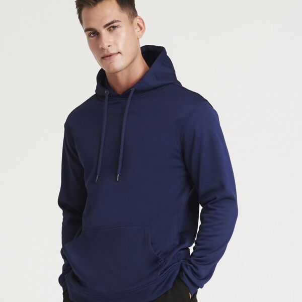 Sports polyester hoodie. Thumbnail