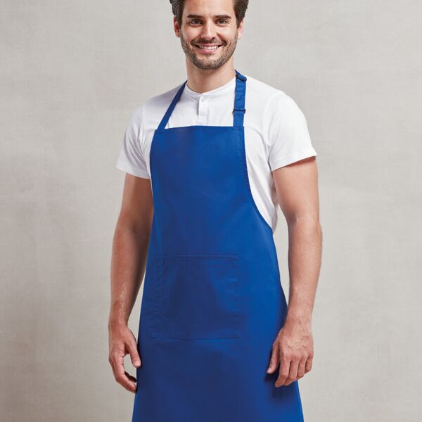 COLOURS bip apron with pocket. Thumbnail