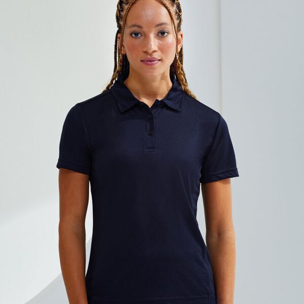 Women's panelled TriDri® polo Thumbnail