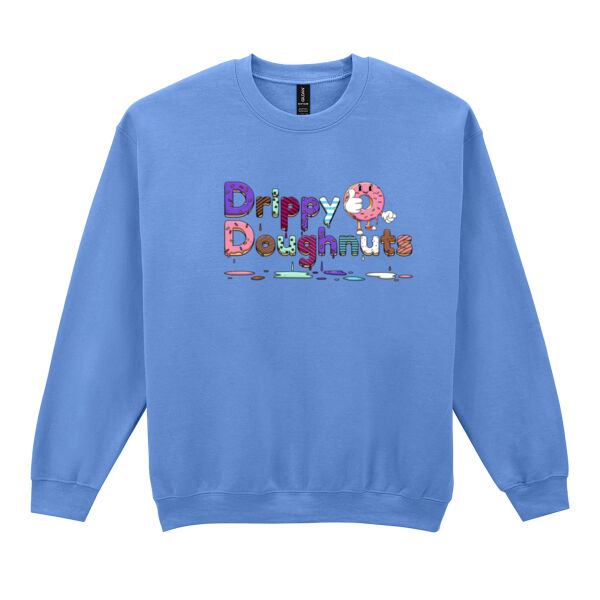 DD - ADULT SWEAT - LARGE LOGO  & BIG DOUG ON THE BACK Thumbnail